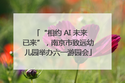 “相约 AI 未来已来”，南京市致远幼儿园举办六一游园会