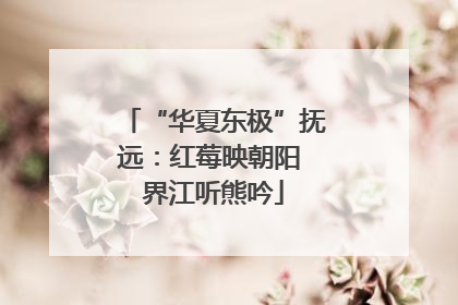 “华夏东极”抚远：红莓映朝阳 界江听熊吟