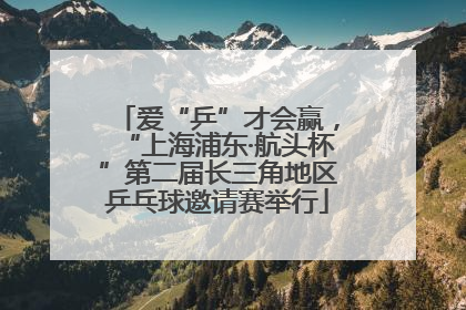 爱“乒”才会赢，“上海浦东·航头杯”第二届长三角地区乒乓球邀请赛举行
