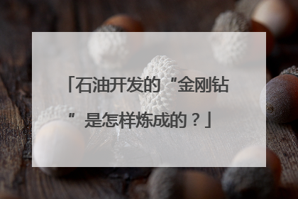 石油开发的“金刚钻”是怎样炼成的？
