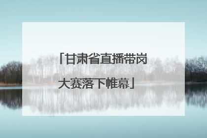 甘肃省直播带岗大赛落下帷幕