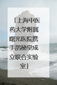 上海中医药大学附属曙光医院携手鹊秘堂成立联合实验室