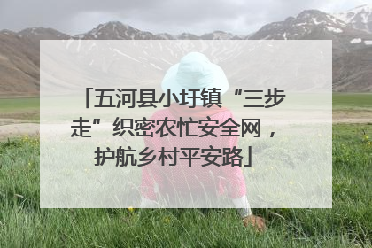 五河县小圩镇“三步走”织密农忙安全网，护航乡村平安路