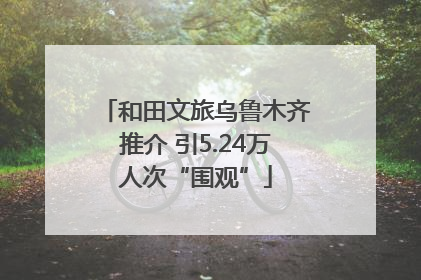 和田文旅乌鲁木齐推介 引5.24万人次“围观”