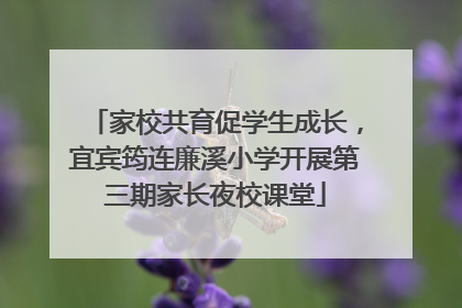 家校共育促学生成长，宜宾筠连廉溪小学开展第三期家长夜校课堂