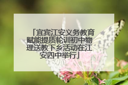 宜宾江安义务教育赋能提质轮训初中物理送教下乡活动在江安四中举行