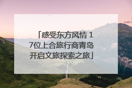 感受东方风情 17位上合旅行商青岛开启文旅探索之旅