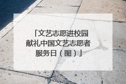 文艺志愿进校园 献礼中国文艺志愿者服务日（图）