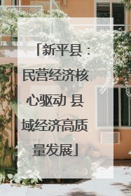 新平县：民营经济核心驱动 县域经济高质量发展