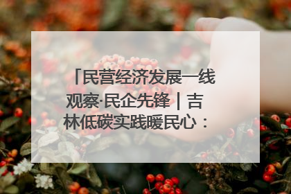 民营经济发展一线观察·民企先锋｜吉林低碳实践暖民心：太阳能供暖技术为北方清洁取暖破局