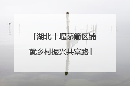 湖北十堰茅箭区铺就乡村振兴共富路
