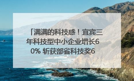 满满的科技感！宜宾三年科技型中小企业增长60% 斩获部省科技奖6项｜您牵挂的四川