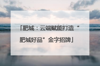 肥城：云端赋能打造“肥城好品”金字招牌