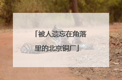 被人遗忘在角落里的北京铜厂