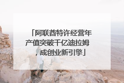 阿联酋特许经营年产值突破千亿迪拉姆，成创业新引擎