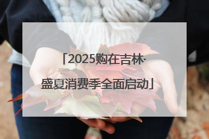 2025购在吉林·盛夏消费季全面启动