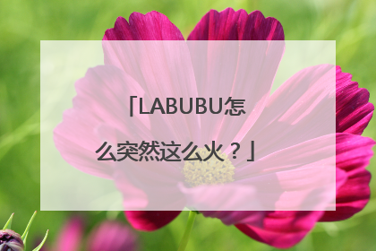 LABUBU怎么突然这么火？